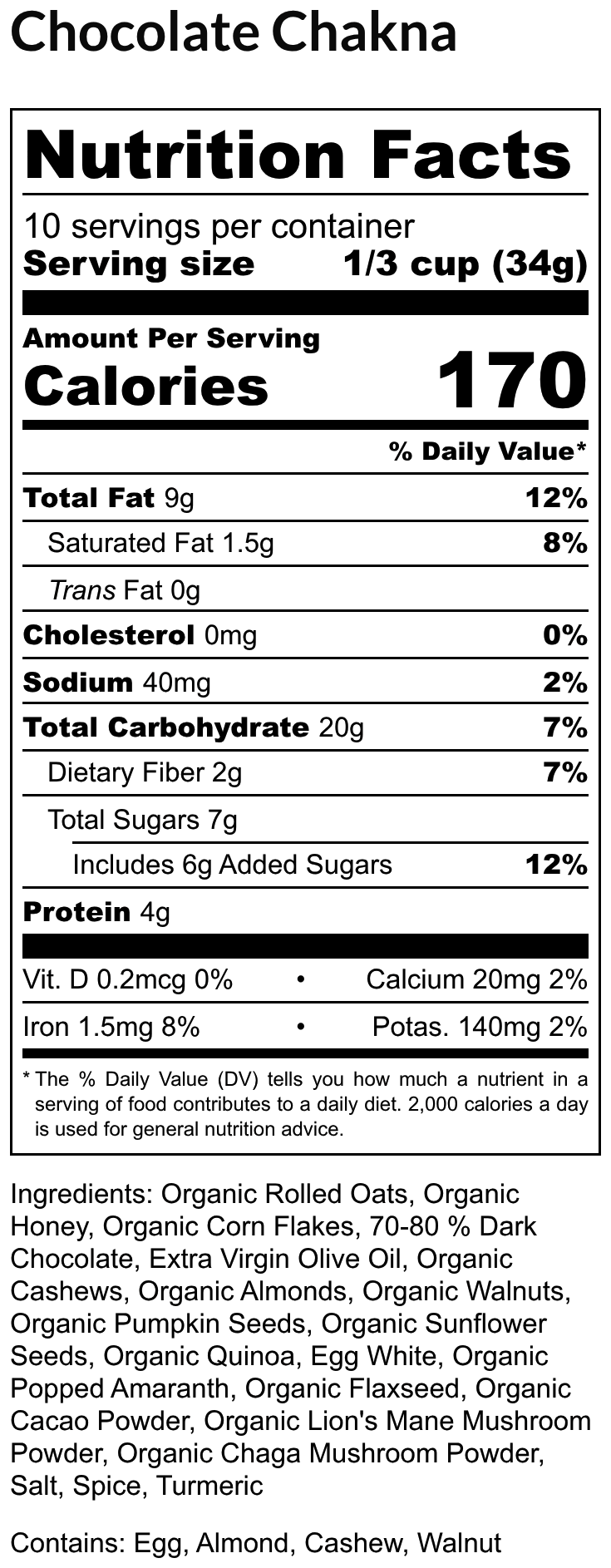 Chocolate Chakna Granola